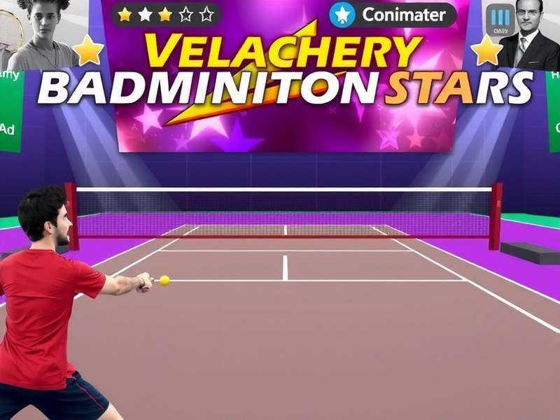 Velachery Badminton Stars Game Cover
